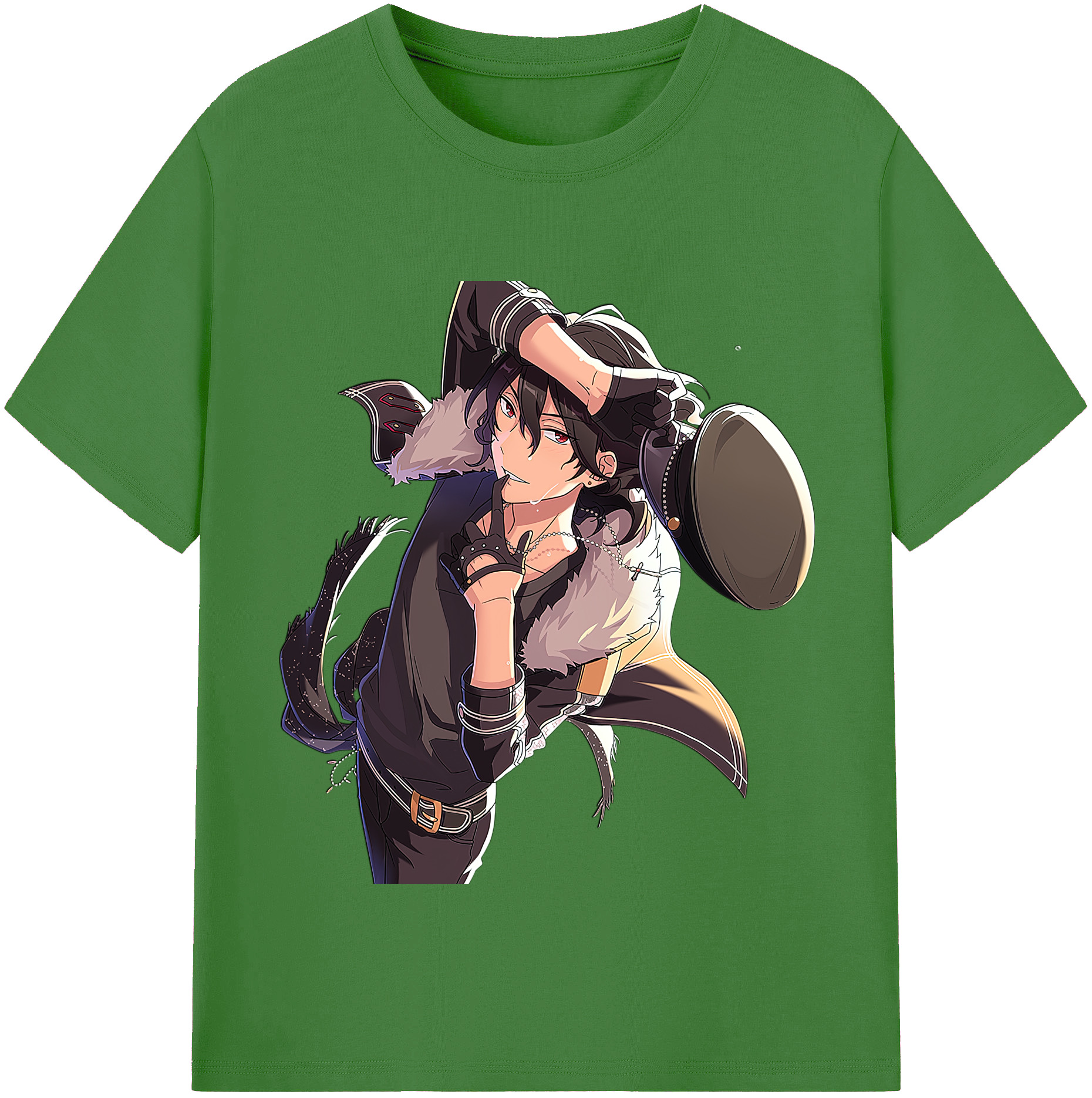 （画像用） あんさんぶるスターズ! Ensemble Stars レディースカジュアルプリントTシャツ（綿100％）